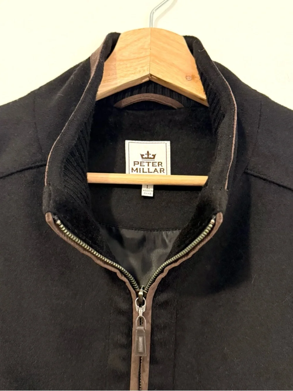 Peter Millar Crown Westport Wool & Cashmere Full Zip Jacket $495 MSRP